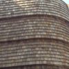 FACADE bardeau BOIS  arrondisCHATAIGNIER