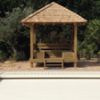 103.KIOSQUE DPT 35 ETS MORIN ET ASSOCIES COUVERTURE TUILES DE BOIS CHATAIGNIER