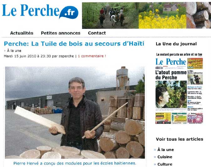 Site Le Perche.fr - juin 2010 Site LePerche20100615